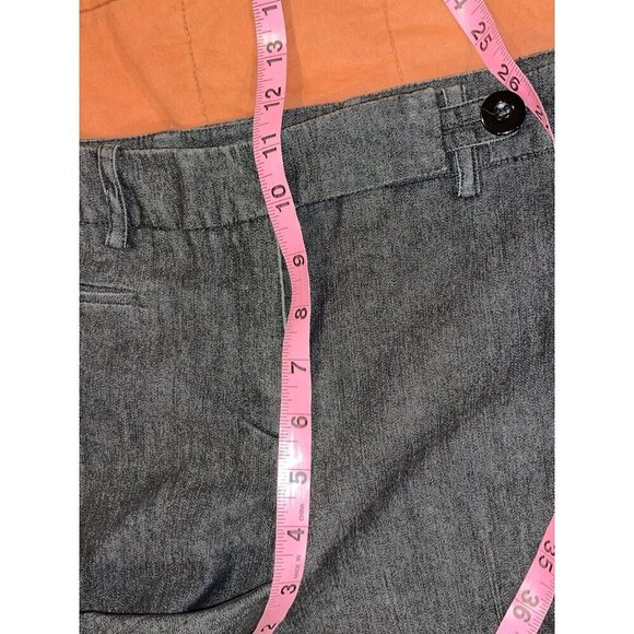 Sandro Black Stretch Flat Front Straight Leg Dress Pants Women's Size 8P - Picture 7 of 9